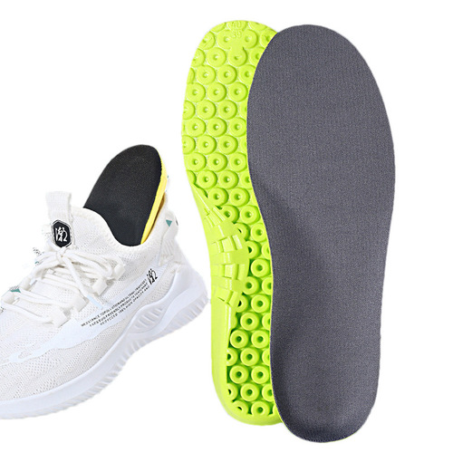 Nut sports insoles wholesale thickened summer unisex sweat-absorbent shock-absorbing basketball soft-soled comfortable heightening insoles