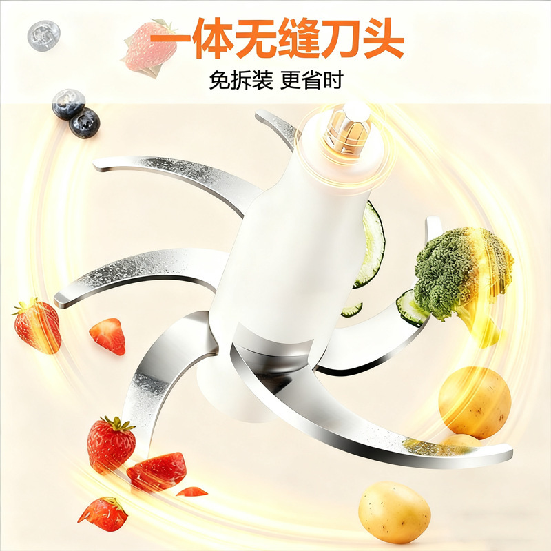 （批发）南极人多功能和面机家用和面辅食搅拌机全自动和面绞肉机