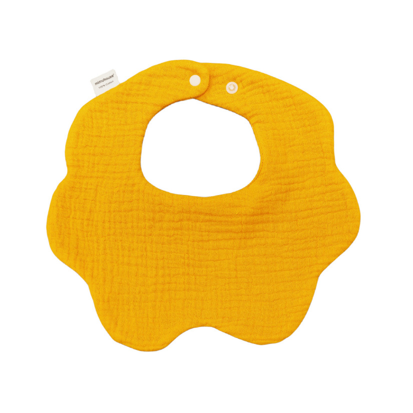 Babero de Pétalos de Gasa para Bebé 360 Grados de Gasa de Algodón, Absorbente de Agua, para Bebés image 12