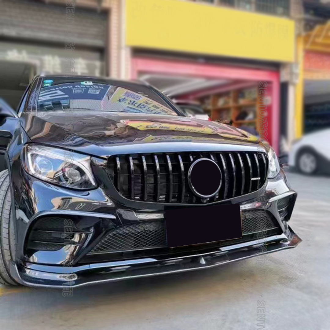 Applicable to 2015-2023 Mercedes-Benz GLC sedan Coupe C253 X253 modified medium mesh starry GT grille