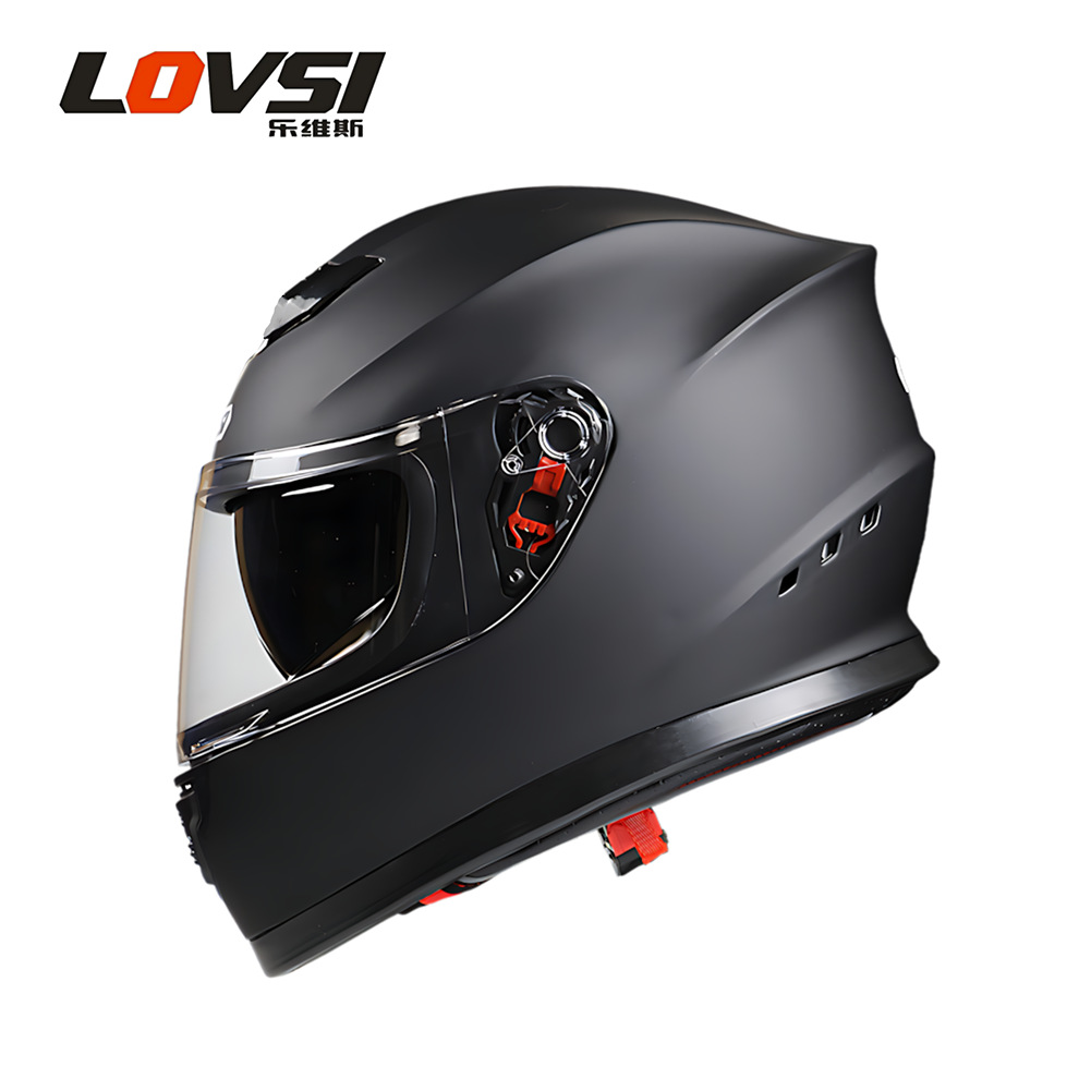 Comercio exterior exclusivamente para motocicletas, hombres y mujeres, cascos completos de doble lente, bicicletas, motocicletas eléctricas, cuatro estaciones, cascos completos de personalidad fresca y de seguridad