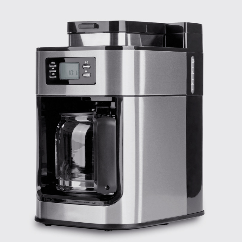 Máquina de café transfronteriza, máquina de molienda en todo uno, máquina de molienda doméstica, oficina automática completa, café de goteo americano