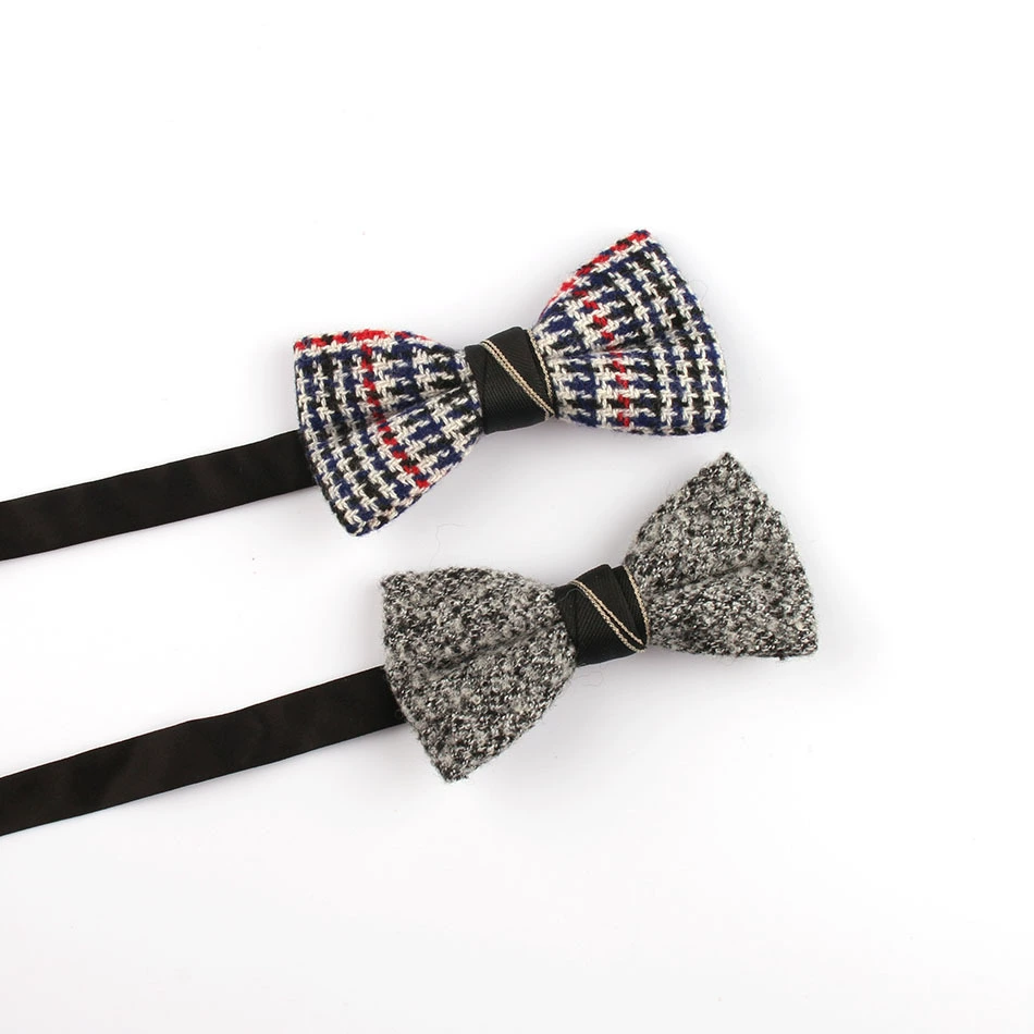 Suit for students, woolen bow tie with bow