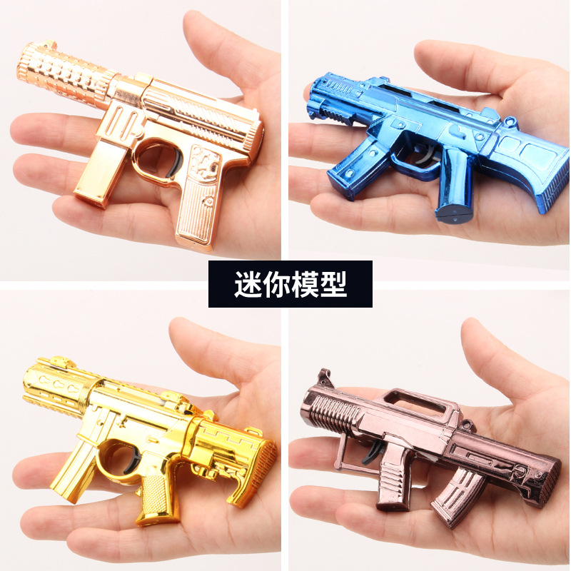 Senhe Precision Mini Soft Bounce Gun Manual Toy for Boys, Colorful 95th Birthday Cake Decoration Doll Machine Gift