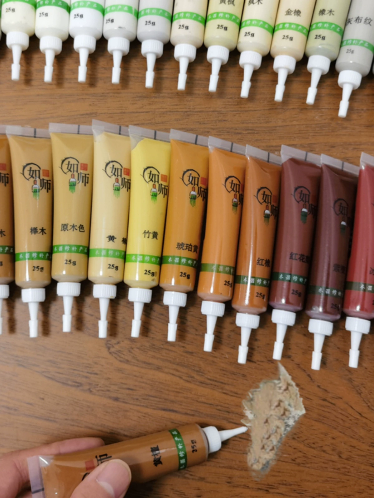 Паста для ремонта мебели, краска-ручка, краска для деревянных дверей, краска, царапины на швах, краска для мебели из массива дерева для пола.