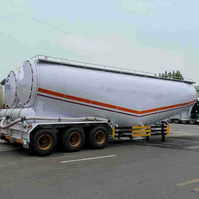 Cubic Tank Semi-Trailer Powder Particle – Sement daşıyan yük maşınları