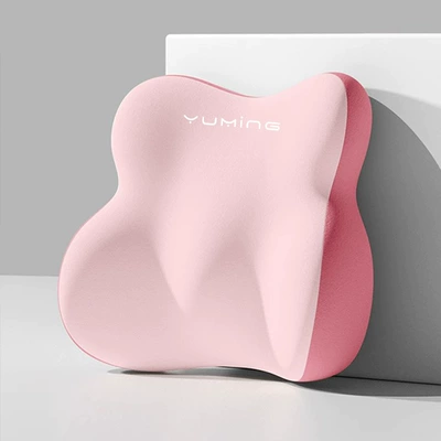 Protection, Car Waist Protection Artifact Cushion, Waist support - waist-support-with-double-pink-stitching