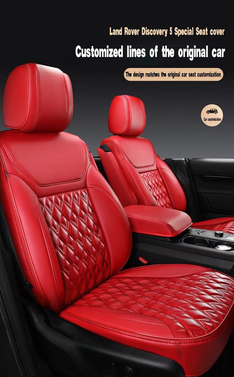 Suitable for Toyota Cruiser Seat Covers, Full Surround Four-Season Special Seat Covers, Interior Modification Leather Car Seat Cushions