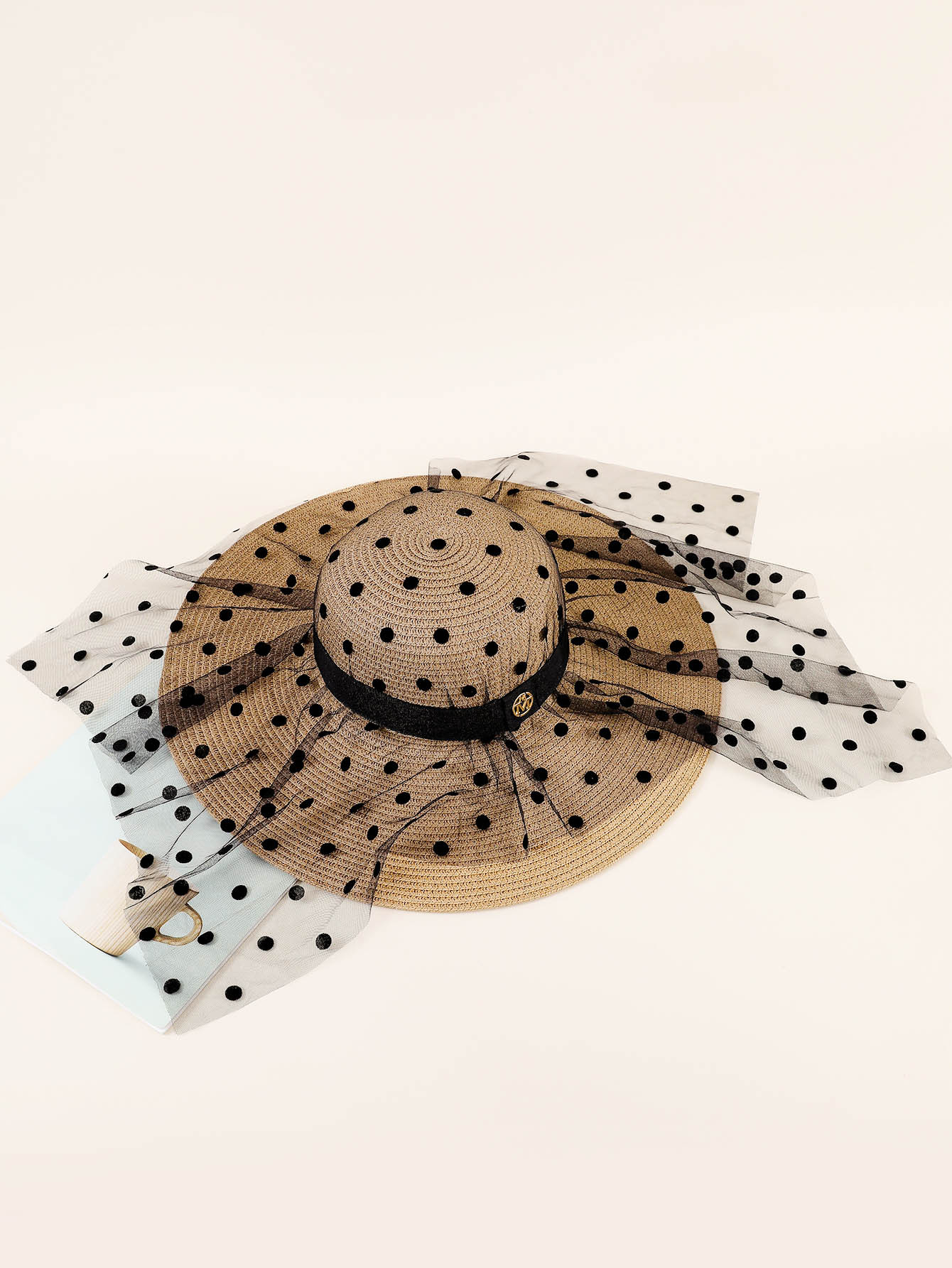 Sombrero sombrero para el sol Protección Solar Femenina verano playa fina sombrero de paja ala grande encaje cubierta cara moda coreana todo a juego