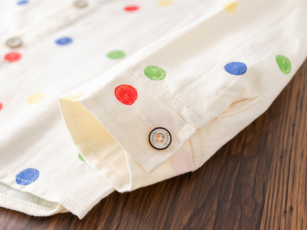 Ensemble trois pièces pour garçon, pull à boutons colorés, nouvelle collection printemps-automne 2025, tenue élégante à manches longues pour bébé_voghion.com