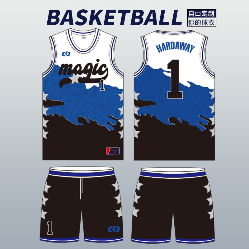 Customized basketball uniform suit men's sublimation club professional American training jersey competition quick-drying breathable team uniform