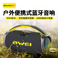Awei用次元bluetoothスピーカー携帯k歌ハンディka16防水電力ヒントサブウーファbluetoothオーディオ