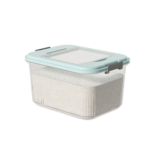 Rice bucket household kitchen insect-proof and moisture-proof sealed rice storage box rice cylinder flour bucket storage tank rice box storage box