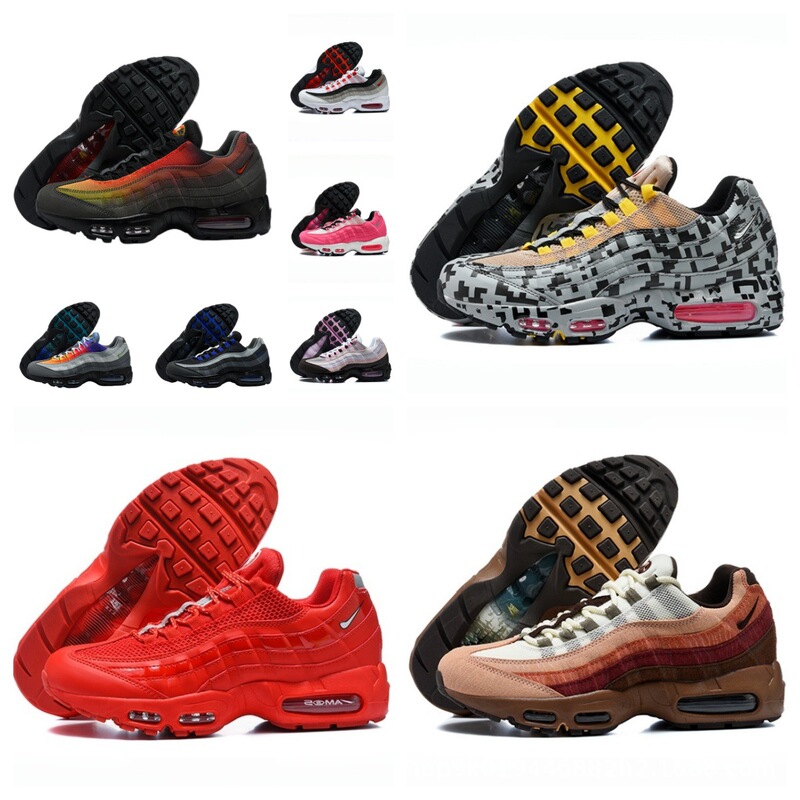 Foreign Trade Cross-Border Putian Pure Original Air Max 95 Running Shoes, Air-Cushioned Sports Shoes for Men, Shock-Absorbing, Factory Direct Shipment Foreign Trade Cross-Border Putian Pure Original Air Max 95 Running Shoes, Air-Cushioned Sports Shoes for Men, Shock-Absorbing, Factory Direct Shipment