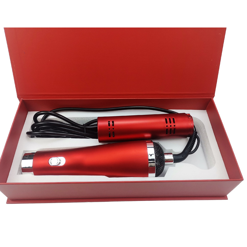 Transfronterizo rojo pequeño dios soplando instrumento de fisioterapia de onda tailandesa masaje de onda de luz Botón de mano cuerpo meridiano masajeador