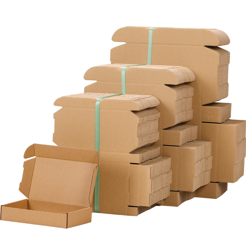 Caja de avión ins-viento de alto valor tipo T spot express caja de embalaje de comercio electrónico al por mayor caja express corrugada extra dura