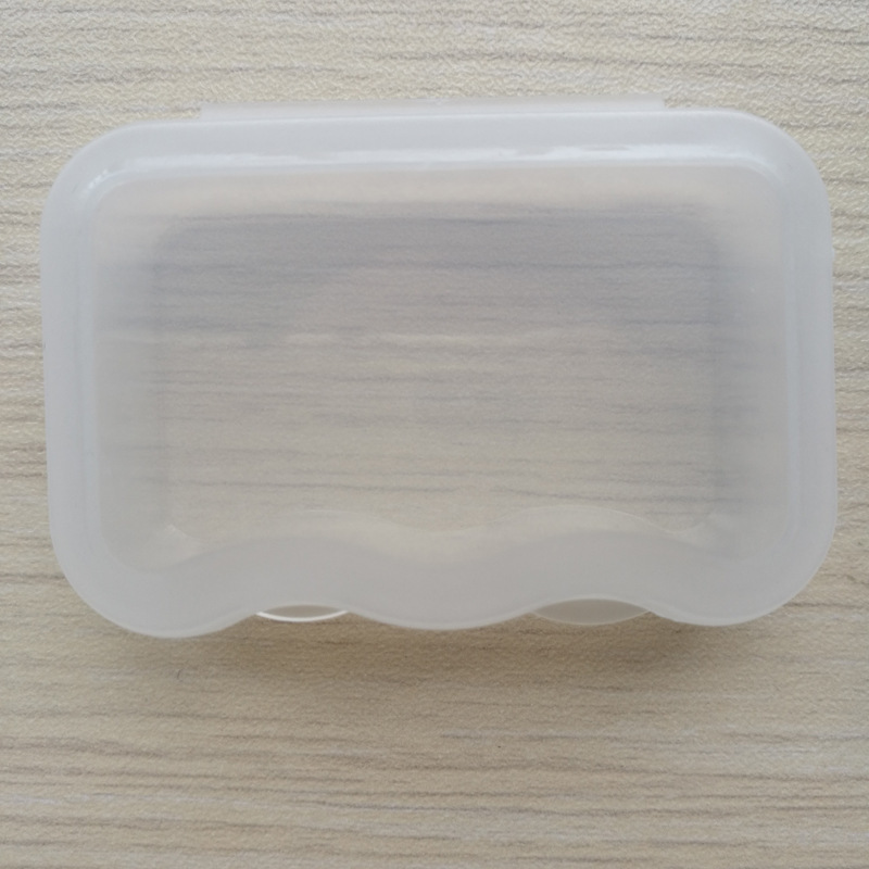 Anti-Noise Earplug Box, Soundproof Portable Box, Protective Box, Plastic Organizing Box, Storage and Storage, Safe and Hygienic, 2 Pairs