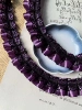 Dark purple color five yards