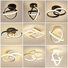 Simple entryway balcony ceiling lamp, corridor light, hallway light, entrance hall LED lighting for wardrobe