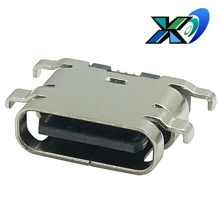 大电流Type-c母座16p  沉板大电流Type-c插口 USB插座 Type-c接口