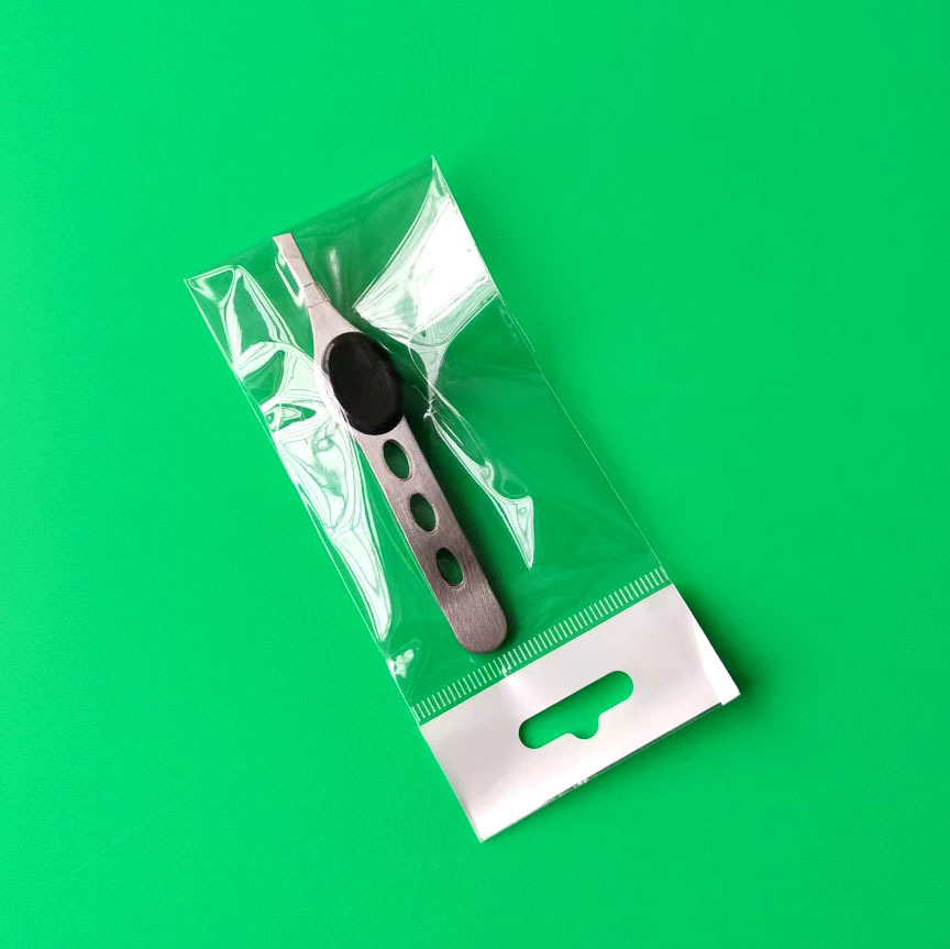 Fuente transfronteriza de cejas de acero inoxidable 3 agujeros cejas pinzas multifuncionales pinzas de maquillaje pinzas de cejas pinzas