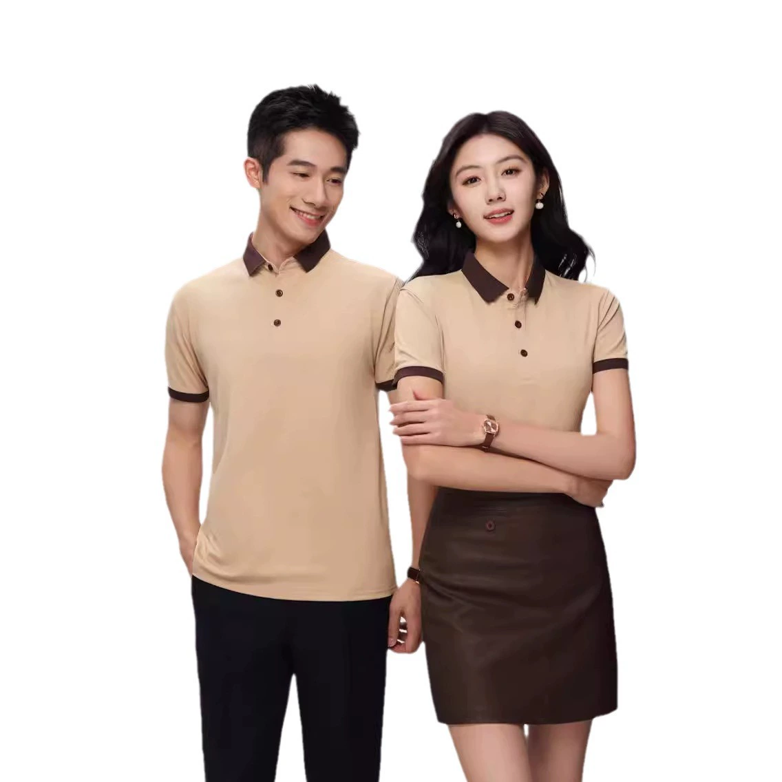 Производитель летняя рубашка с короткими рукавами и лацканами модная рекламная рубашка групповая одежда футболка POLO рубашка рабочая одежда с вышивкой этикетки