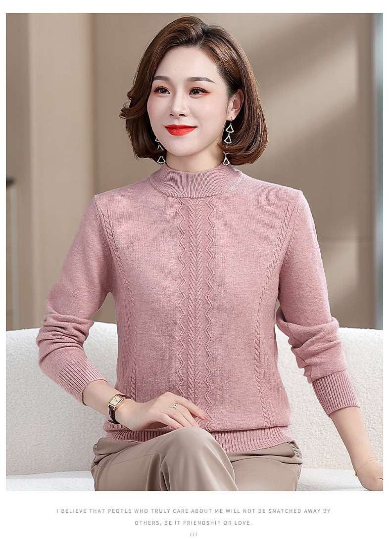 E5884 650K ÁO LEN NỮ TAIRYA ÁO LEN DÀI TAY MÙA XUÂN THU ĐÔNG THỜI TRANG NỮ G02 SẢN PHẨM MỚI