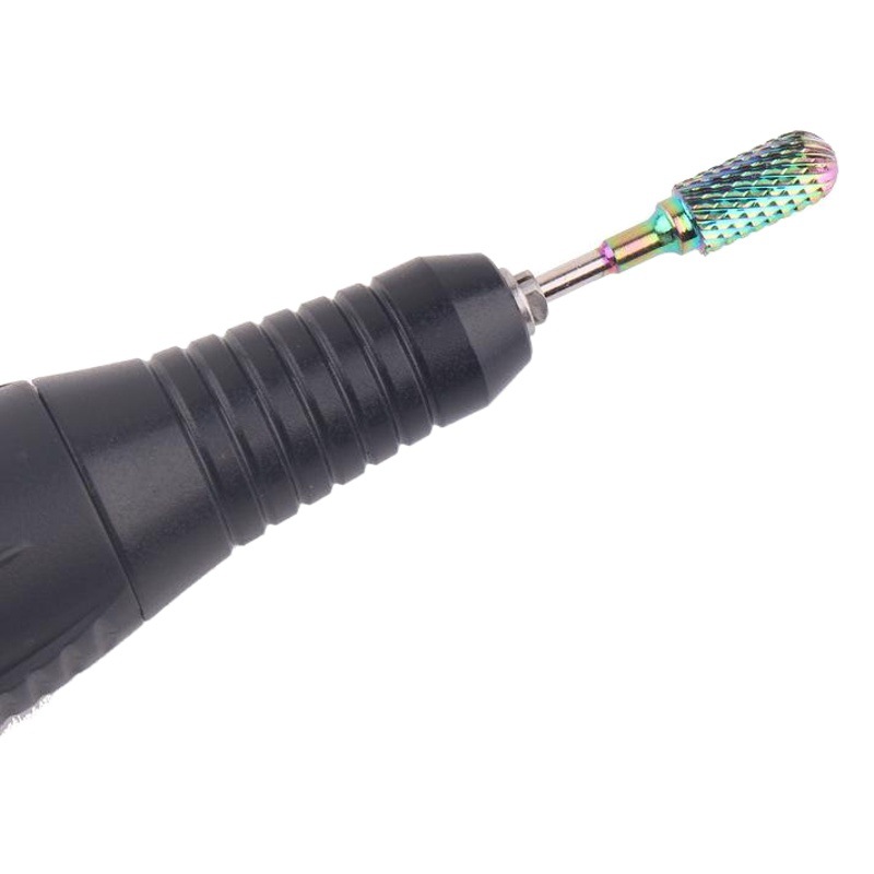 Cross-border clavo galvanoplastia aleación de acero de tungsteno cabeza de molienda de acero de tungsteno chapado en color cabeza rectificadora accesorios en stock