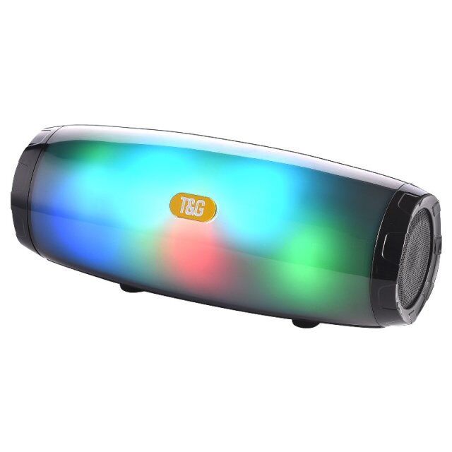 Transfronterizo comercio electrónico TG165C mini LED melodía diapositiva regalo creativo al aire libre bajo impermeable altavoz Bluetooth