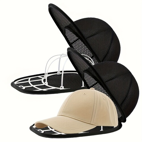 Detachable Hat Washer Hat Care Bag Anti-Warp Protection Rack Baseball Cap Cleaning Gadget Laundry Accessory Hat Washer
