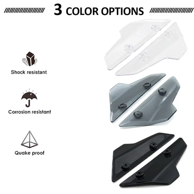 windshield deflector spoiler, Motorcycle front windshield