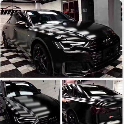 Auto Color Change Film, Color Change Film Piano Black - electric-metallic-black-whole-roll
