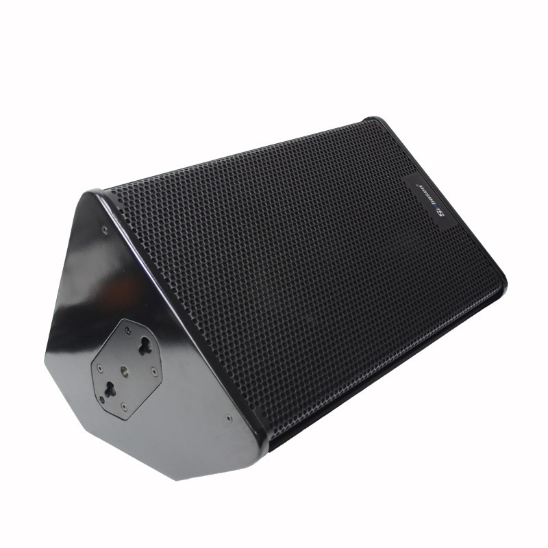 Venta directa de fábrica PS12 altavoz profesional de rango completo de dos vías para exteriores, caja de monitor de audio profesional para presentaciones.