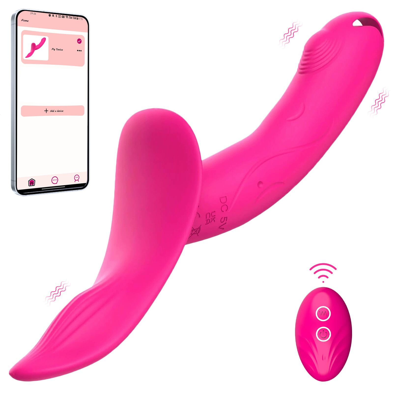 Умные вибраторы для женщин в виде брюк, управляемые через приложение, для мгновенного оргазма и самостимуляции.