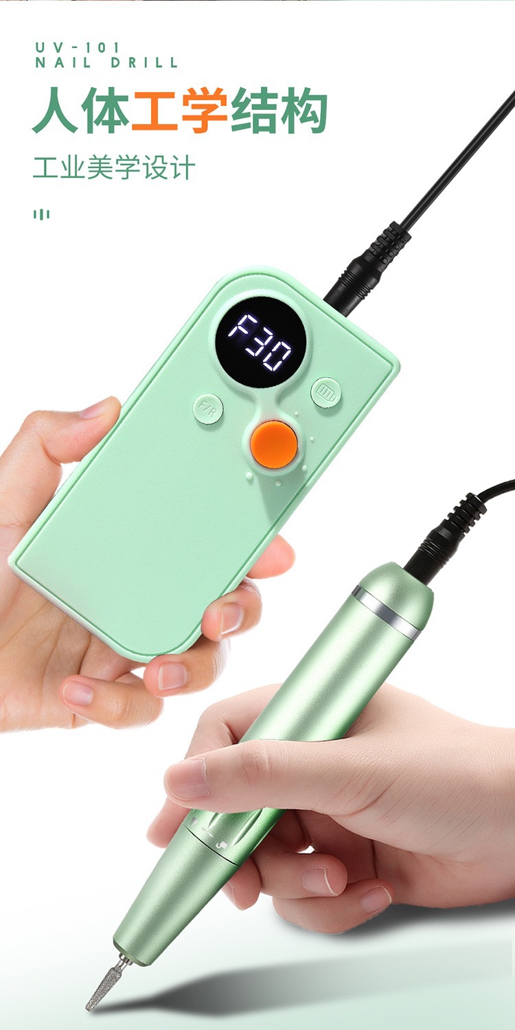 Nail lifting grinder, nail salon special polishing and nail lifting small pen grinding head portable pen electric machine