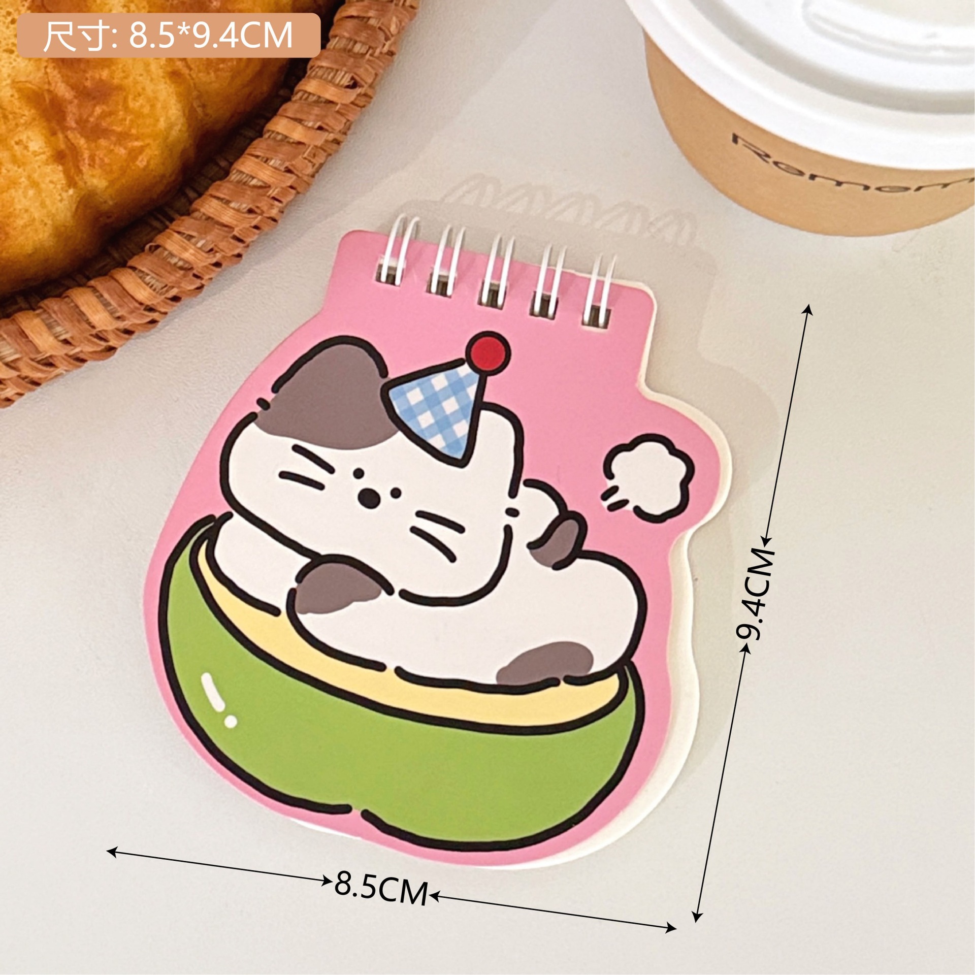 Cuaderno de Espiral de Oso A7 Portátil de Bolsillo image 17