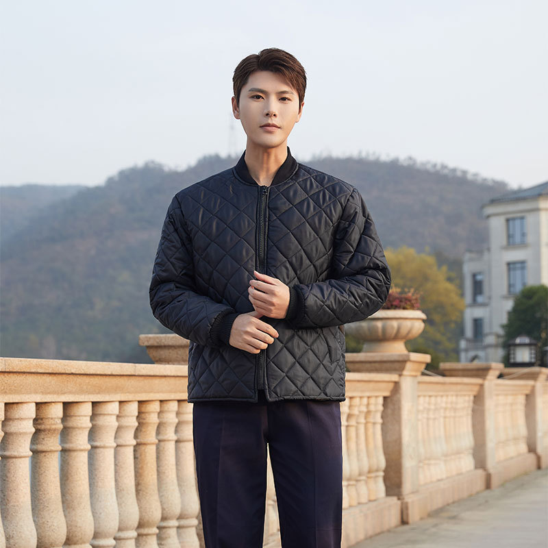 Ropa de otoño e invierno Forro de algodón ropa de invierno para hombres y mujeres ropa protectora chaleco a prueba de viento ropa de trabajo térmica forro se puede combinar con ropa de trabajo