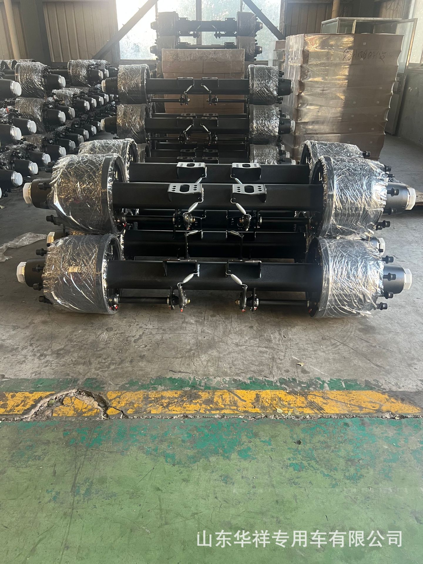 Semi-Trailer Bridge Manufacturer Supplies German-Style Axle, American-Style Axle, Semi-Trailer Trailer Bridge Assembly