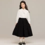 女童小学生立领薄款衬衣