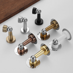 Stainless steel 838 door suction bathroom door stop wood door suction door stopper door blocker anti-collision magnetic suction strong magnet no drilling wall suction