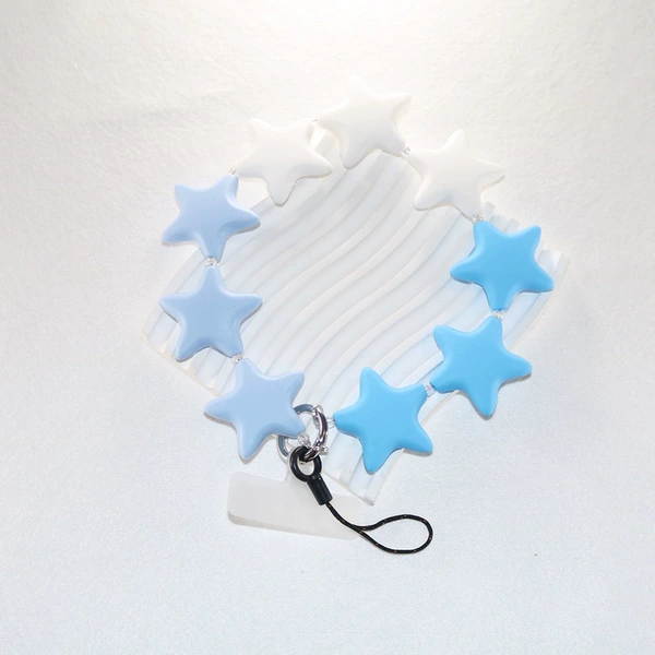 White and blue
