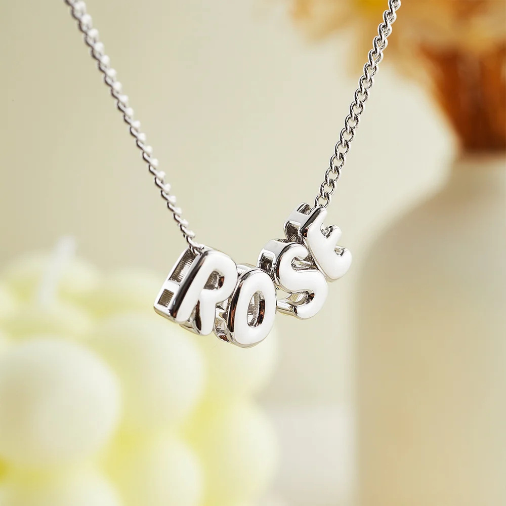 Letter Pattern 1 Piece 7*10mm Copper 18K Gold Plated Letter Polished Beads