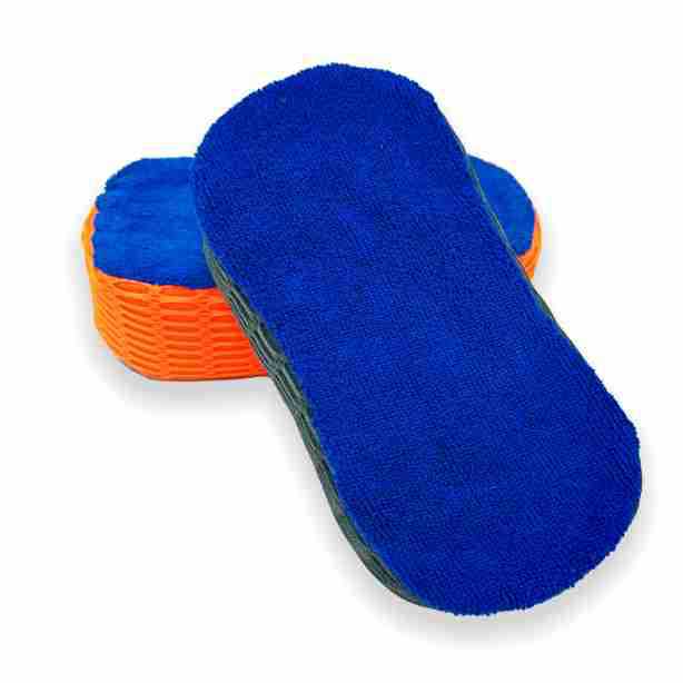 양면 타월 천으로 둘러싸인 8자형 스펀지 자동차 세척망, 맞춤형 강력 흡수 세차 도구