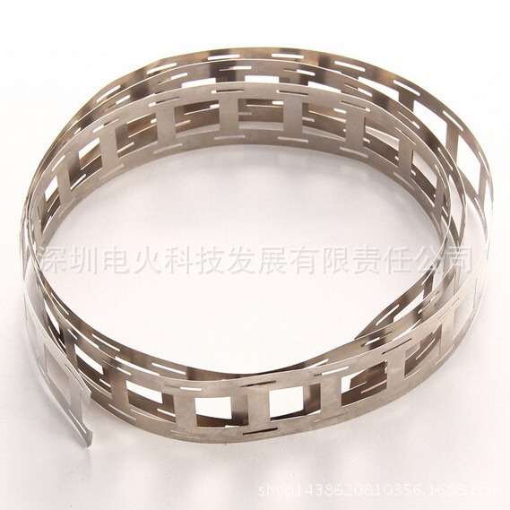 18650动力锂电池 支架 镍片 镀镍钢片0.15*27*20.2mm 2S2P nickel