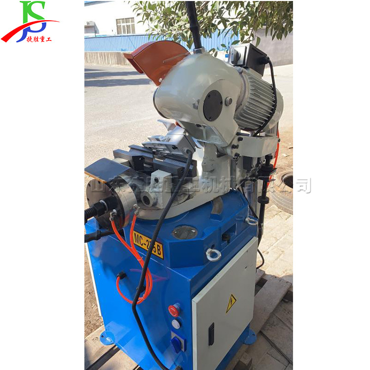 Máquina de corte de tuberías de sierra circular neumática Equipo de corte de tuberías metálicas Máquina de corte de tuberías de acero automática