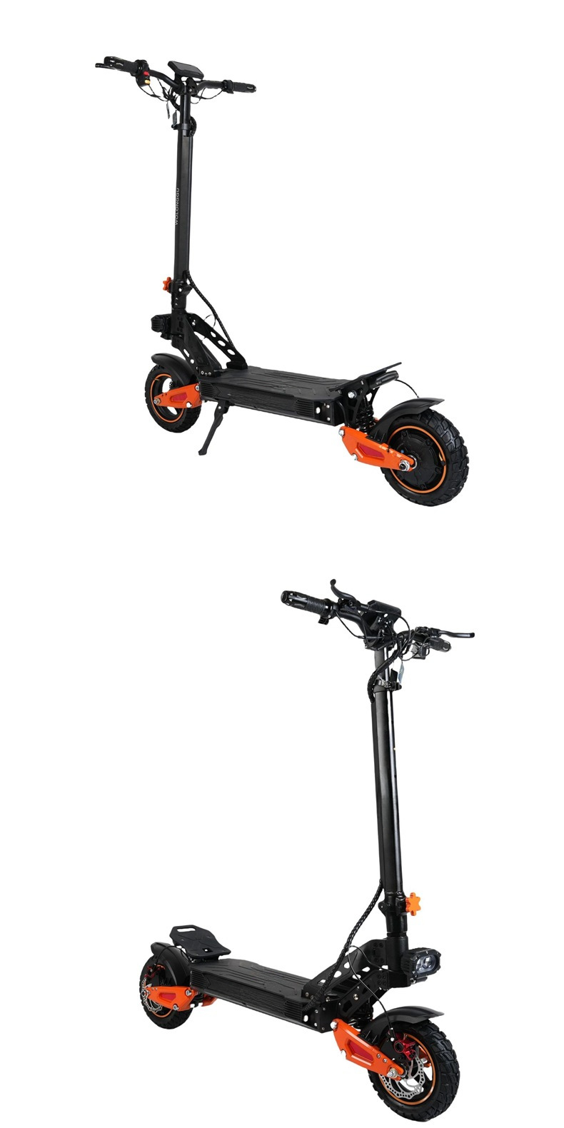 Cross-border 11inch Adult Electric Scooter High-Speed Off-Road Lithium Battery Foldable Dual-Drive High-Speed Mobility Scooter