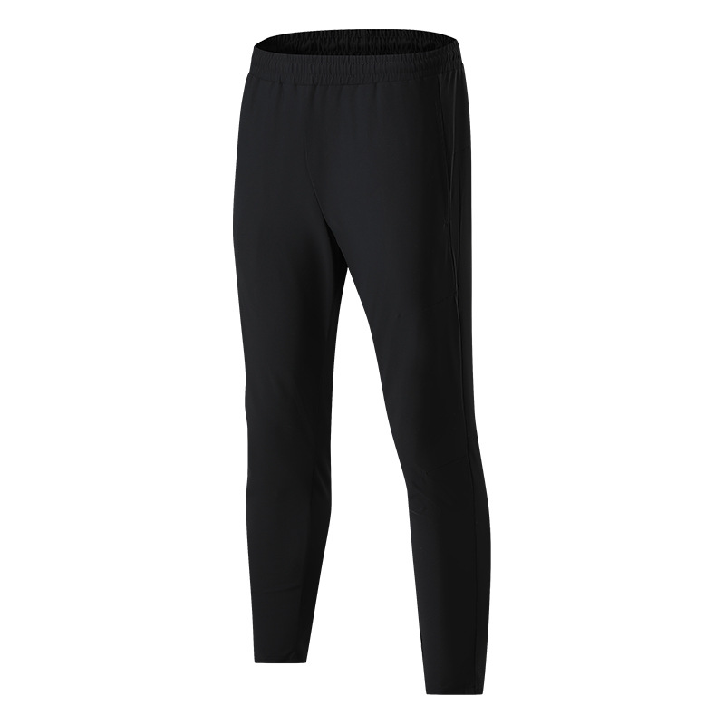 Men's Stretch Knit Jogger Pants For Running, Gym & Outdoor Activities - Breathable & Comfortable Loose Fit Sweatpants (Black, S-XXXL)_voghion.com