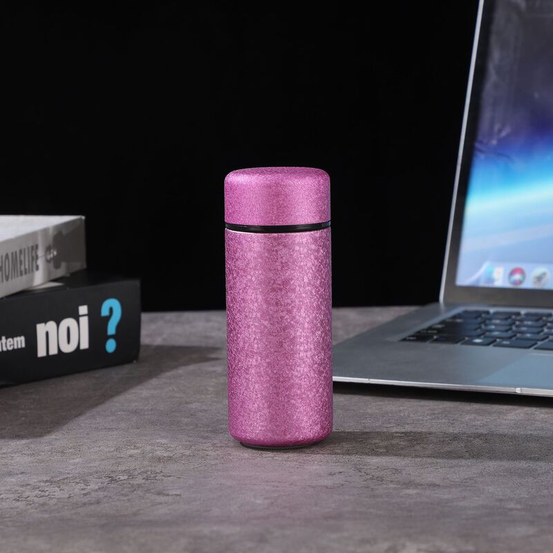 高品質チタンコーティンググラデーションポケットカップミニポータブルチタンカップ二層真空断熱ウォーターカップハイエンドギフトカップ|undefined