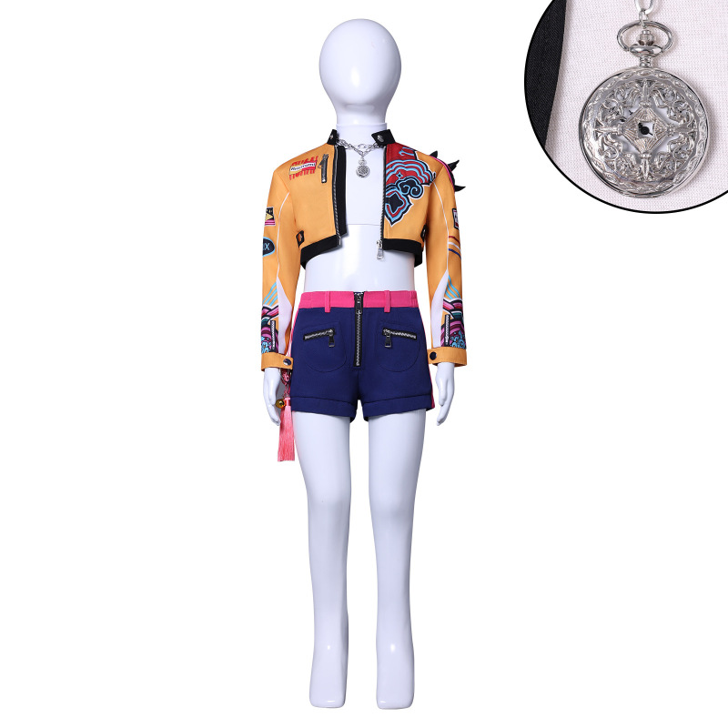 猎魔女团儿童cos服装K-POP猎魔女团米拉佐伊鲁米cosplay动漫服装|undefined