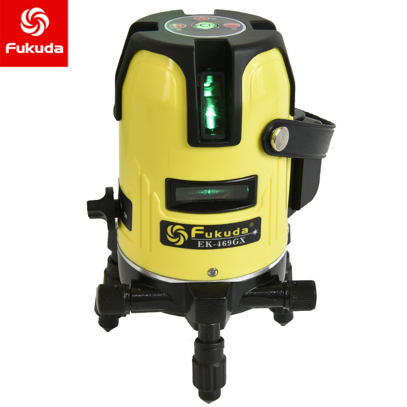 fukuda福田激光水平仪LD绿光蓝5线带点锂电室外强光469GX投标线
